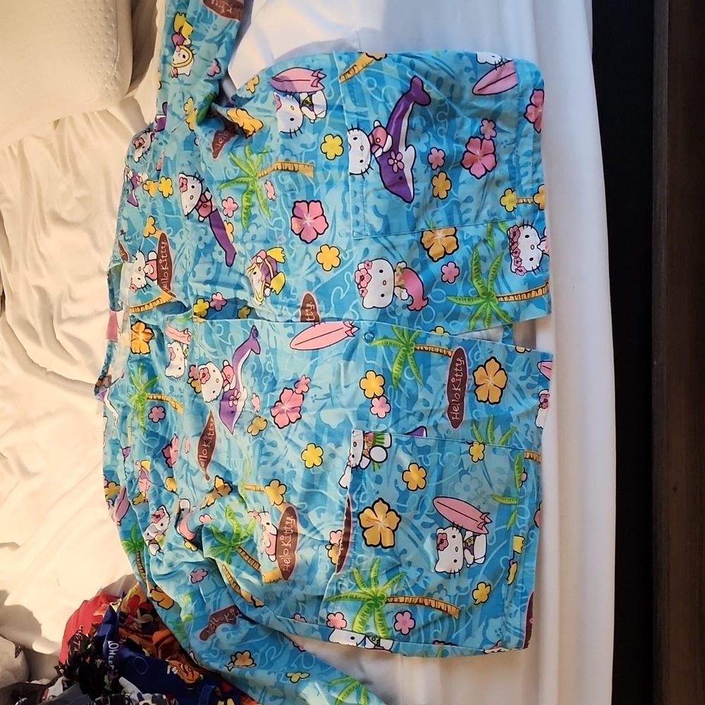 Hello kitty scrub jacket